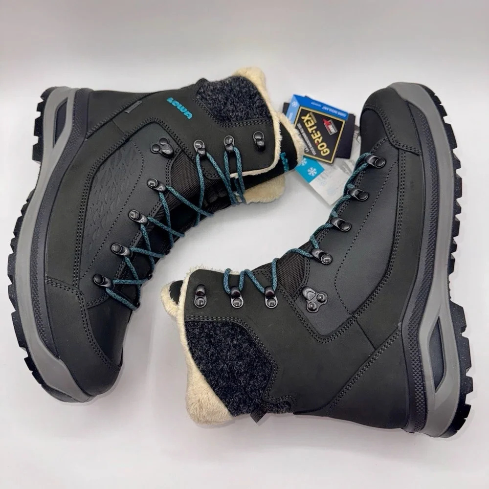 Lowa Renegade Evo Ice GTX Boots Women's Size‎ 9.5 Anthracite Gray Waterproof